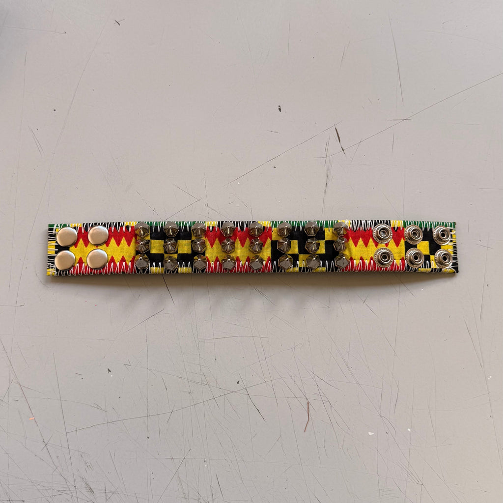 Kente Spike Bracelet